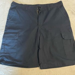 Men’s Red Kap Navy Blue Cargo Shorts 36W